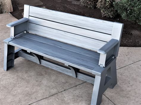 picnic table that folds to bench